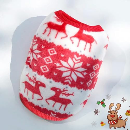 Haustierkleidung, warme Wintermäntel, Weste, weiches Fleece, für kleine Hunde, Katzen, Mädchen, Jungen, Chihuahua, Yorkies, niedliches Verwandlungsoutfit XS - XL von frissin