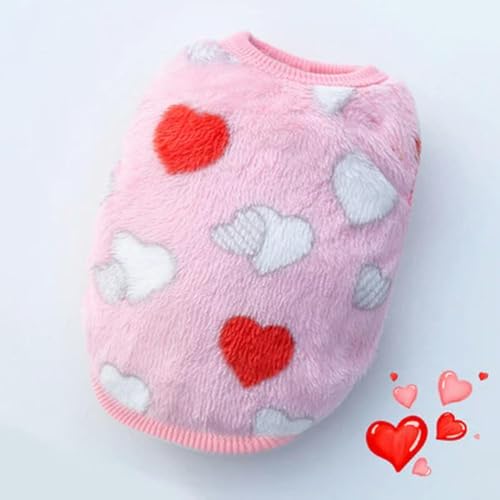 Haustierkleidung, warme Wintermäntel, Weste, weiches Fleece, für kleine Hunde, Katzen, Mädchen, Jungen, Chihuahua, Yorkies, niedliches Verwandlungsoutfit XS - XL von frissin