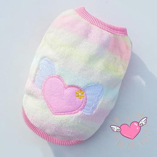Haustierkleidung, warme Wintermäntel, Weste, weiches Fleece, für kleine Hunde, Katzen, Mädchen, Jungen, Chihuahua, Yorkies, niedliches Verwandlungsoutfit XS - XL von frissin