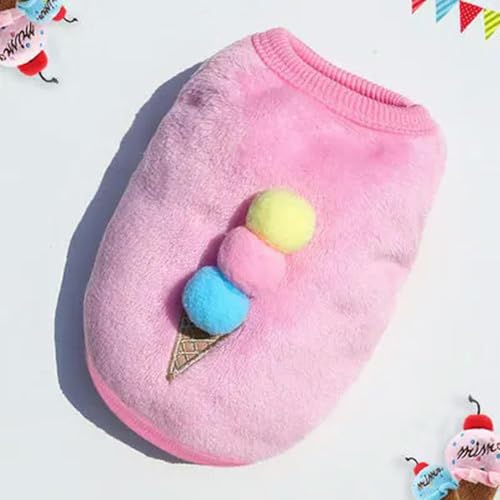 Haustierkleidung, warme Wintermäntel, Weste, weiches Fleece, für kleine Hunde, Katzen, Mädchen, Jungen, Chihuahua, Yorkies, niedliches Verwandlungsoutfit XS - XL Haustierkleidung, warme Wintermäntel, Weste, weiches Fleece, für kleine Hunde, Katzen, Mädchen, Jungen, Chihuahua, Yorkies, niedliches Verwandlungsoutfit XS - XL von frissin