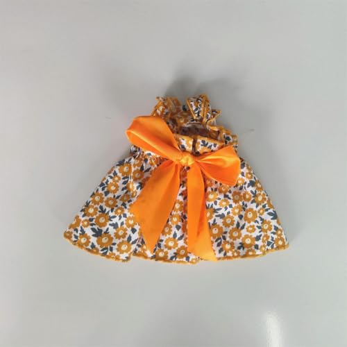 Haustierkleidung für Frühjahr/Sommer, kleine Katzen/Hunde, kleine Gänseblümchen, Schultergurt, Prinzessinnenkleid, Haustierkleidung, Kätzchen/Hund, sanftes Kleid von frissin