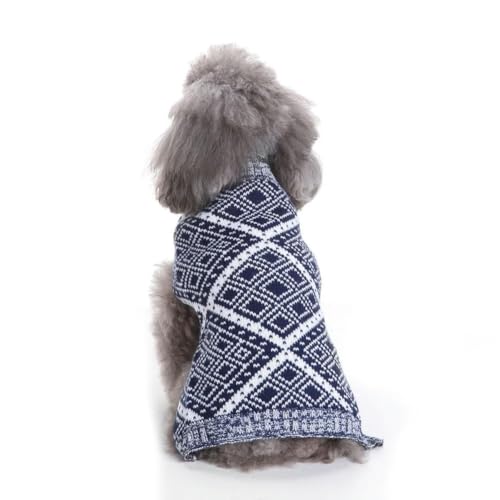 Hunde-Pullover mit Streifen, Winter-Strickpullover für mittelgroße und große Hunde, Weihnachtselch, Hundekleidung, Labrador-Pullover, Kostüm von frissin