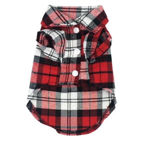 Karierte Katzenkleidung für Herbst und Winter, Haustierkleidung für kleine Katzen, Hunde, Baumwolle, Katzenkostüme, weich, Kätzchen, Kätzchen, Mantel, Jacke, Welpen-Outfit Karierte Katzenkleidung für Herbst und Winter, Haustierkleidung für kleine Katzen, Hunde, Baumwolle, Katzenkostüme, weich, Kätzchen, Kätzchen, Mantel, Jacke, Welpen-Outfit von frissin