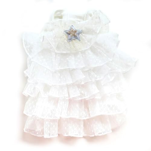 Katzenkleid, Frühlings-/Sommerkleid, voller Stern, Hochzeitskleid, süßes Hundekleid, Katzenkleid von frissin