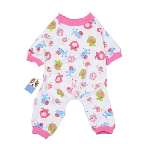 Katzenkleidung für Katzen, Pyjama, Hunde-Jumpsuits, Haustier-Schlafkleidung, Katzen-Hemd, Hund, Katze, Pyjama, Welpenkleidung von frissin
