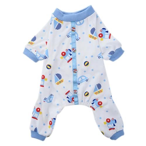 Katzenkleidung für Katzen, Pyjama, Hunde-Jumpsuits, Haustier-Schlafkleidung, Katzen-Hemd, Hund, Katze, Pyjama, Welpenkleidung von frissin