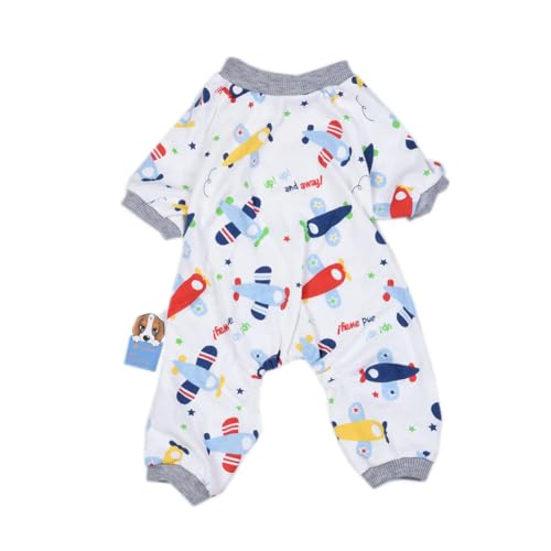 Katzenkleidung für Katzen, Pyjama, Hunde-Jumpsuits, Haustier-Schlafkleidung, Katzen-Hemd, Hund, Katze, Pyjama, Welpenkleidung von frissin