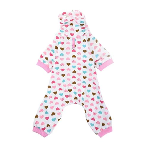Katzenkleidung für Katzen, Pyjama, Hunde-Jumpsuits, Haustier-Schlafkleidung, Katzen-Hemd, Hund, Katze, Pyjama, Welpenkleidung von frissin