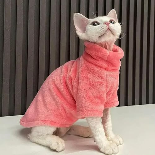 frissin Katzenpullover für den Winter, dick, warm, Sphynx-Kleidung, bequem für den Winter, für kleine Hunde von frissin