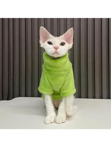 frissin Katzenpullover für den Winter, dick, warm, Sphynx-Kleidung, bequem für den Winter, für kleine Hunde von frissin