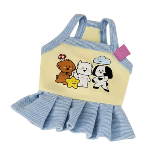 Niedliches Katzen-/Hundekleid, atmungsaktiv, leicht, Haustierkleidung, Welpenmuster, Hunde-Prinzessinnenkleid, kleine Hunde Niedliches Katzen-/Hundekleid, atmungsaktiv, leicht, Haustierkleidung, Welpenmuster, Hunde-Prinzessinnenkleid, kleine Hunde von frissin
