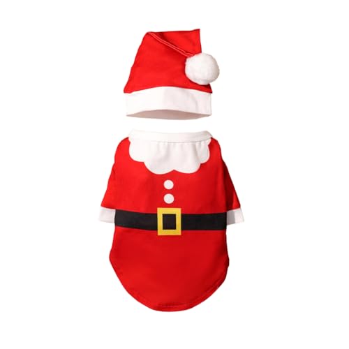 Verwandlungsoutfit Herbst und Winter Hoodie Weihnachten Haustier Kleidung und Zubehör Xmas Kleidung Weihnachtsmann Verwandlungsoutfit Herbst und Winter Hoodie Weihnachten Haustier Kleidung und Zubehör Xmas Kleidung Weihnachtsmann von frissin