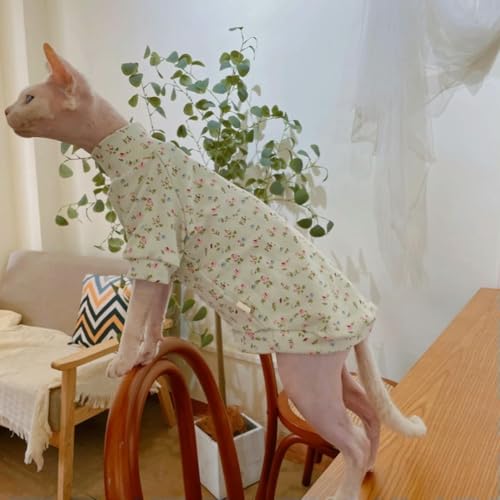Weicher Cartoon-Mantel für Sphynx-Katzen, Winter-Sweatshirt für Kätzchen, warmer Schlafanzug für Hunde, Loungewear für haarlose Katzenkleidung Weicher Cartoon-Mantel für Sphynx-Katzen, Winter-Sweatshirt für Kätzchen, warmer Schlafanzug für Hunde, Loungewear für haarlose Katzenkleidung von frissin