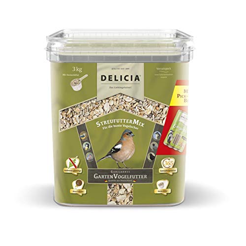 Delicia StreufutterMix Gartenvogelfutter 3 kg von frunol delicia