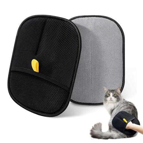 fufupaw 2 Stück Fell Magnet Handschuh, Fell Magnet, Handschuh, Haarentfernungshandschuhe, Wiederverwendbare Antistatische Handschuhe, Ideal Für Kleidung, Sofas Und Haustierpflege von fufupaw