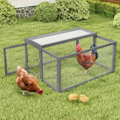 Furpal Freilaufgehege für Kaninchen & Meerschweinchen – Faltbares Außengehege aus Holz & Draht, Kleintiergehege für draußen, Kaninchen Auslauf 110×94×54 cm, wetterfest – grau Furpal Freilaufgehege für Kaninchen & Meerschweinchen – Faltbares Außengehege aus Holz & Draht, Kleintiergehege für draußen, Kaninchen Auslauf 110×94×54 cm, wetterfest – grau von furpal
