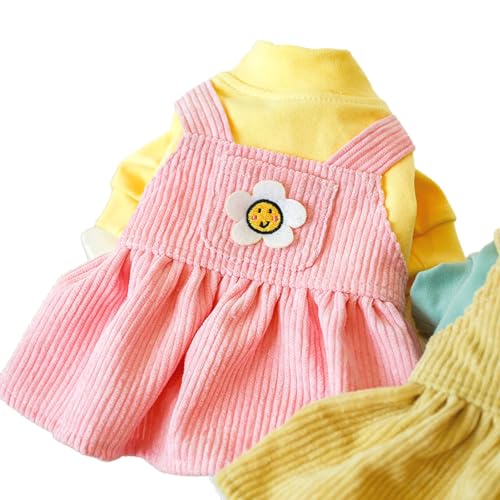 fxwtich Haustier-Overall, Hunde-Overall, Rundhalsausschnitt, nicht einlaufend, Patchwork, Welpen, vierbeiniger Overall für Herbst, Welpenkostüm fxwtich Haustier-Overall, Hunde-Overall, Rundhalsausschnitt, nicht einlaufend, Patchwork, Welpen, vierbeiniger Overall für Herbst, Welpenkostüm von fxwtich
