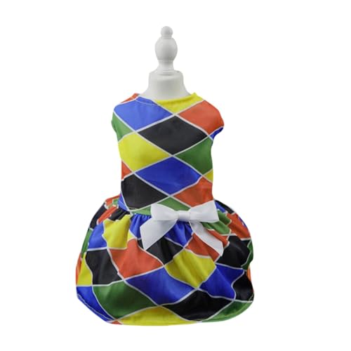 Haustierkleid für Hunde, Halloween-Stil, dünn, eng anliegend, atmungsaktiv, gute Duktilität, enge Taille, Schleife, Dekoration, Haustier, Hund, Cosplay, Rock für Hundekleid Haustierkleid für Hunde, Halloween-Stil, dünn, eng anliegend, atmungsaktiv, gute Duktilität, enge Taille, Schleife, Dekoration, Haustier, Hund, Cosplay, Rock für Hundekleid von fxwtich