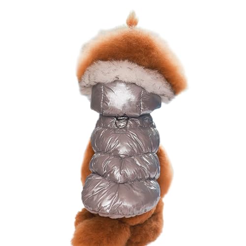 Haustierkleidung, Haustierkleidung, gepolsterter Druckknopf mit Abschleppring, bequem, zweibeinig, hält warm, weich, bunte Kapuze, Haustiermantel für den Außenbereich Haustierkleidung, Haustierkleidung, gepolsterter Druckknopf mit Abschleppring, bequem, zweibeinig, hält warm, weich, bunte Kapuze, Haustiermantel für den Außenbereich von fxwtich