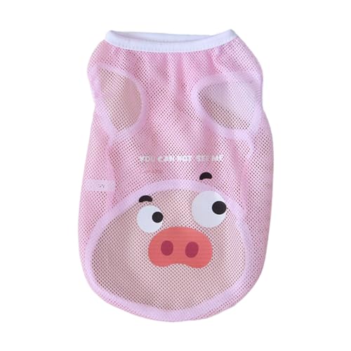 Haustierkleidung mit Cartoon-Druck-Design, Haustierweste, Top, stilvoll, bequem, Sommer, coole Netz-Hundeweste, atmungsaktives Cartoon-Druck-T-Shirt für Hunde, atmungsaktives Netzgewebe für Hunde Haustierkleidung mit Cartoon-Druck-Design, Haustierweste, Top, stilvoll, bequem, Sommer, coole Netz-Hundeweste, atmungsaktives Cartoon-Druck-T-Shirt für Hunde, atmungsaktives Netzgewebe für Hunde von fxwtich