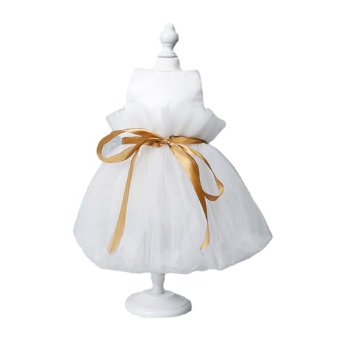 Haustierrock, Netzstruktur, seidiger Rand, Bindegürtel, für kleine und mittelgroße Mädchen, Hunde, Welpen, weiß, Prinzessinnenkleider für draußen, Haustier, Hochzeit, Netzstoff Haustierrock, Netzstruktur, seidiger Rand, Bindegürtel, für kleine und mittelgroße Mädchen, Hunde, Welpen, weiß, Prinzessinnenkleider für draußen, Haustier, Hochzeit, Netzstoff von fxwtich