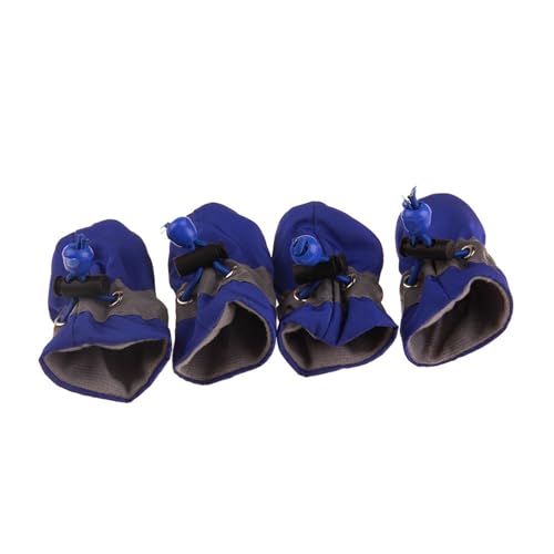 Hunde-Zubehör, 4-teiliges Set, Hundeschutz, Winter, warm, Regenschutz, Haustier-Sportschuhe, rutschfeste Schuhe Hunde-Zubehör, 4-teiliges Set, Hundeschutz, Winter, warm, Regenschutz, Haustier-Sportschuhe, rutschfeste Schuhe von fxwtich