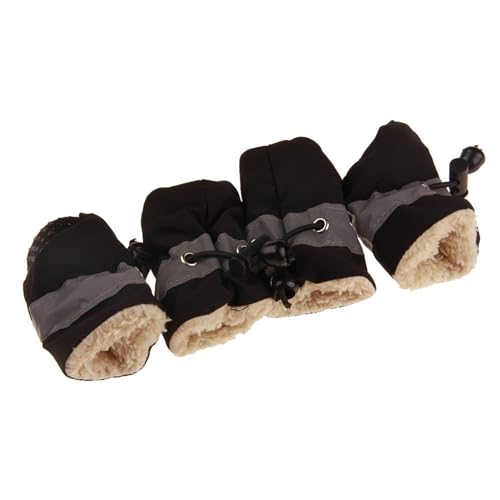 Hunde-Zubehör, 4-teiliges Set, Hundeschutz, Winter, warm, Regenschutz, Haustier-Sportschuhe, rutschfeste Schuhe Hunde-Zubehör, 4-teiliges Set, Hundeschutz, Winter, warm, Regenschutz, Haustier-Sportschuhe, rutschfeste Schuhe von fxwtich