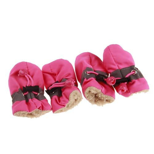 Hunde-Zubehör, 4-teiliges Set, Hundeschutz, Winter, warm, Regenschutz, Haustier-Sportschuhe, rutschfeste Schuhe Hunde-Zubehör, 4-teiliges Set, Hundeschutz, Winter, warm, Regenschutz, Haustier-Sportschuhe, rutschfeste Schuhe von fxwtich