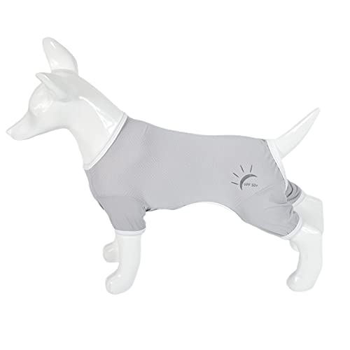 Hundeschutzkleidung, Sommer, atmungsaktiv, UV-elastisch, für große Hunde, vierbeinige Kleidung, Haustier-Sonnenschutz, Haustier-Overall Hundeschutzkleidung, Sommer, atmungsaktiv, UV-elastisch, für große Hunde, vierbeinige Kleidung, Haustier-Sonnenschutz, Haustier-Overall von fxwtich