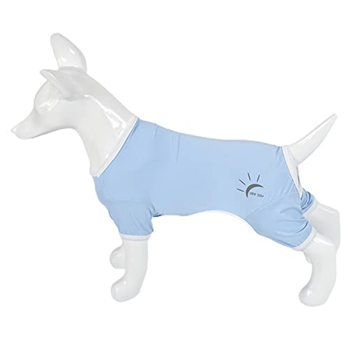 Hundeschutzkleidung, Sommer, atmungsaktiv, UV-elastisch, für große Hunde, vierbeinige Kleidung, Haustier-Sonnenschutz, Haustier-Overall Hundeschutzkleidung, Sommer, atmungsaktiv, UV-elastisch, für große Hunde, vierbeinige Kleidung, Haustier-Sonnenschutz, Haustier-Overall von fxwtich