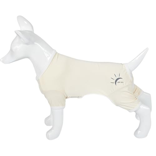 Hundeschutzkleidung, Sommer, atmungsaktiv, UV-elastisch, für große Hunde, vierbeinige Kleidung, Haustier-Sonnenschutz, Haustier-Overall Hundeschutzkleidung, Sommer, atmungsaktiv, UV-elastisch, für große Hunde, vierbeinige Kleidung, Haustier-Sonnenschutz, Haustier-Overall von fxwtich