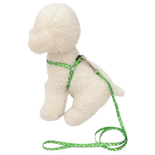 Hundezubehör, 120 cm, verstellbarer, bunt bedruckter Brustgurt, Zugseil für kleine Haustiere Hundezubehör, 120 cm, verstellbarer, bunt bedruckter Brustgurt, Zugseil für kleine Haustiere von fxwtich
