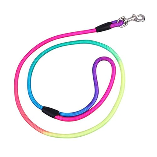 Hundezubehör, Regenbogenfarben, gewebter Nylongürtel, für Haustiere, Hunde, rund, Trainingsleine, Hundetraining Hundezubehör, Regenbogenfarben, gewebter Nylongürtel, für Haustiere, Hunde, rund, Trainingsleine, Hundetraining von fxwtich