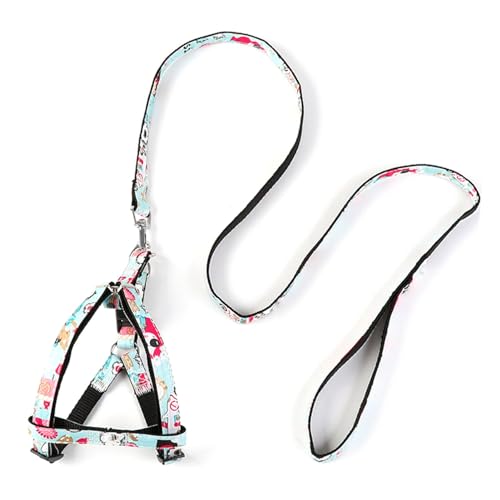 Hundezubehör, verstellbar, Cartoon-Polyester, Zugseil für Hunde und Welpen, Haustierzubehör, Traktionsseil Hundezubehör, verstellbar, Cartoon-Polyester, Zugseil für Hunde und Welpen, Haustierzubehör, Traktionsseil von fxwtich