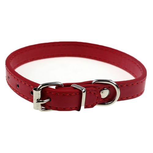 Katzen-Halsband, verstellbar, Haustierbedarf, Kunstleder, Welpenschnalle, Halsband, Dekoration für Kätzchen-Halsband Katzen-Halsband, verstellbar, Haustierbedarf, Kunstleder, Welpenschnalle, Halsband, Dekoration für Kätzchen-Halsband von fxwtich