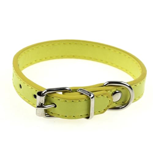 Katzen-Halsband, verstellbar, Haustierbedarf, Kunstleder, Welpenschnalle, Halsband, Dekoration für Kätzchen-Halsband Katzen-Halsband, verstellbar, Haustierbedarf, Kunstleder, Welpenschnalle, Halsband, Dekoration für Kätzchen-Halsband von fxwtich