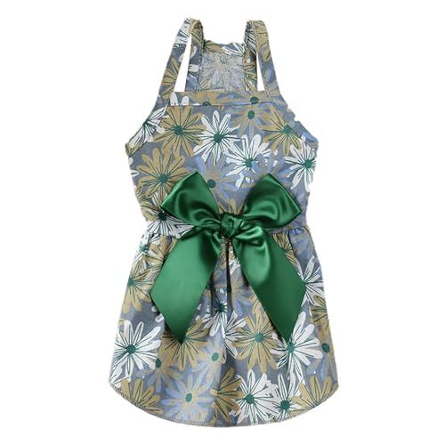 Sommer-Haustierkleidung, buntes Muster, Dekoration, weicher Hundegurt, Prinzessin, für den Sommer, Cosplay Sommer-Haustierkleidung, buntes Muster, Dekoration, weicher Hundegurt, Prinzessin, für den Sommer, Cosplay von fxwtich