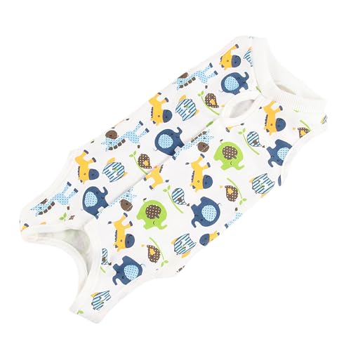 fxwtich Elastischer Einteiler für Katzenchirurgie, sanfter Sterilisationsanzug, Kastration, Anti-Lecken, Erholungsoverall, weich, waschbar, verhindert Infektionen, Strampler für kleine Katzen Elefa fxwtich Elastischer Einteiler für Katzenchirurgie, sanfter Sterilisationsanzug, Kastration, Anti-Lecken, Erholungsoverall, weich, waschbar, verhindert Infektionen, Strampler für kleine Katzen Elefa von fxwtich