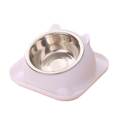 fxwtich Halswirbelfreundlicher Futternapf, leicht zu reinigender Katzenfutterautomat mit Stabiler Basis, rundes Eckdesign, lebensmittelechtes PP, leicht zu reinigen, großer Mund zum Trinken Weiß 1 fxwtich Halswirbelfreundlicher Futternapf, leicht zu reinigender Katzenfutterautomat mit Stabiler Basis, rundes Eckdesign, lebensmittelechtes PP, leicht zu reinigen, großer Mund zum Trinken Weiß 1 von fxwtich