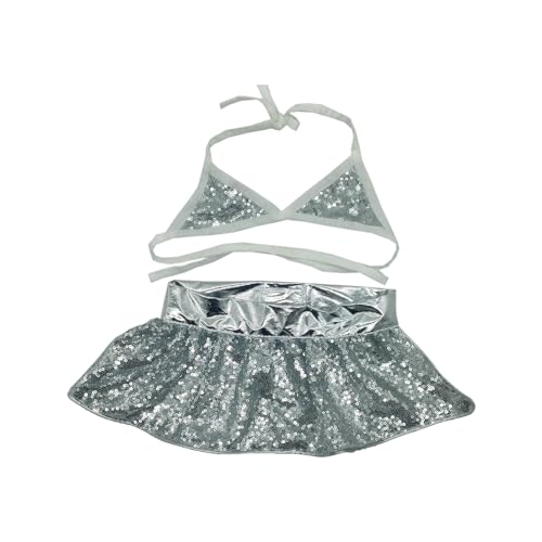 fxwtich Haustier-Strand-Outfit, Bikini, Hunde-Badeanzug, mit Pailletten verzierter Katzen-Badeanzug für den Sommer, atmungsaktiv, Schnür-Kleidung, einfach zu tragen Silber Xs fxwtich Haustier-Strand-Outfit, Bikini, Hunde-Badeanzug, mit Pailletten verzierter Katzen-Badeanzug für den Sommer, atmungsaktiv, Schnür-Kleidung, einfach zu tragen Silber Xs von fxwtich