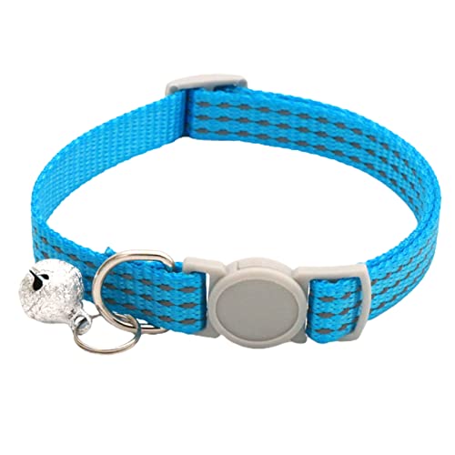 fxwtich Haustierhalsband, atmungsaktiv, reflektierend, leicht, schön gestaltet, mit Glöckchen, für Training, Sicherheit der Hundeleine fxwtich Haustierhalsband, atmungsaktiv, reflektierend, leicht, schön gestaltet, mit Glöckchen, für Training, Sicherheit der Hundeleine von fxwtich