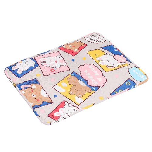 fxwtich Haustiermatte, Haustiermatte, Cartoon-Druck, Hunde-Schlafmatte, Sommer, saugfähig, rutschfest, für kleine Haustiere, rutschfeste Haustiermatte fxwtich Haustiermatte, Haustiermatte, Cartoon-Druck, Hunde-Schlafmatte, Sommer, saugfähig, rutschfest, für kleine Haustiere, rutschfeste Haustiermatte von fxwtich