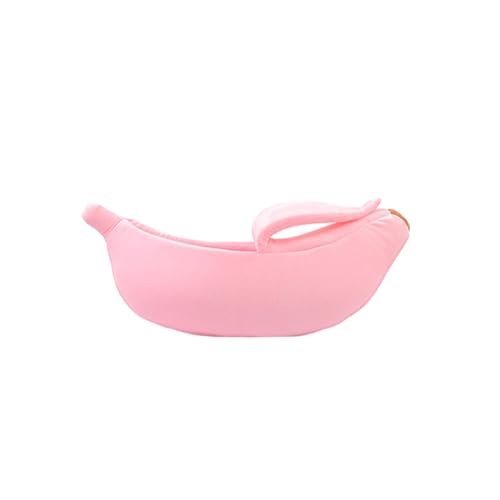fxwtich Haustiernest für Haustiere, niedliche Bananenform, weich, bequem, exquisite Verarbeitung, schlafendes Haustierzubehör, Hund und Bett fxwtich Haustiernest für Haustiere, niedliche Bananenform, weich, bequem, exquisite Verarbeitung, schlafendes Haustierzubehör, Hund und Bett von fxwtich