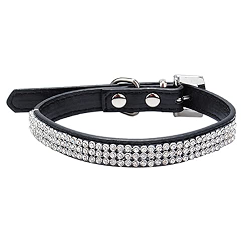 fxwtich Hundehalsband, verstellbar, tragbar, Kunstleder, bunt, Haustierbedarf, Halsband für Hunde, Haustierhalsband von fxwtich