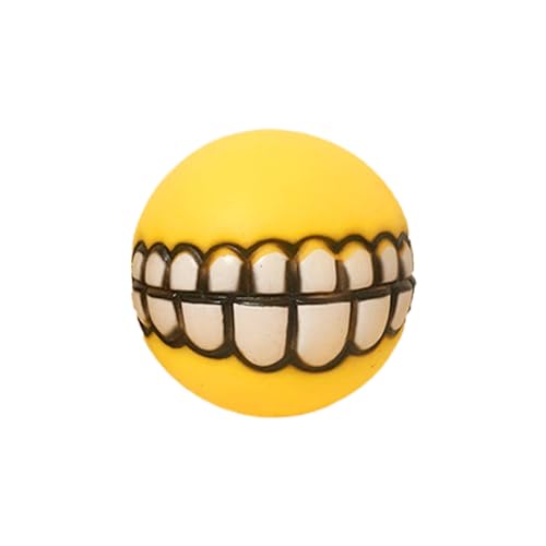 fxwtich Hundespielzeug, 6 Stück/Set, Haustier-Klangspielzeug, attraktiv, kratzfest, Zahnreinigung, erfrischender Atem lindert Langeweile, weicher Vinyl-Ball, Hundespielzeug, Spielzeug zum Beißen fxwtich Hundespielzeug, 6 Stück/Set, Haustier-Klangspielzeug, attraktiv, kratzfest, Zahnreinigung, erfrischender Atem lindert Langeweile, weicher Vinyl-Ball, Hundespielzeug, Spielzeug zum Beißen von fxwtich