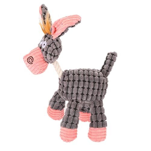 fxwtich Hundespielzeug, Eselform, quietschend, quietschend, für Haustiere, Hundebeißreinigung, Spielpuppe fxwtich Hundespielzeug, Eselform, quietschend, quietschend, für Haustiere, Hundebeißreinigung, Spielpuppe von fxwtich