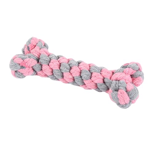 fxwtich Hundespielzeug Molar Toys Hand Woven Cleaning Rope Fun Pet Dogs Molar Bone Toy for Small Dogs Toys Molar Toy von fxwtich