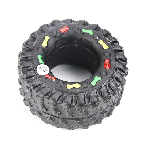 fxwtich Hundespielzeug mit simuliertem Reifen, Hundespielzeug, Reifenform, bissfest, Vinyl, Geräusch, Quietschendes Spielspielzeug für Training, Hundespielzeug, interaktives Hundespielzeug fxwtich Hundespielzeug mit simuliertem Reifen, Hundespielzeug, Reifenform, bissfest, Vinyl, Geräusch, Quietschendes Spielspielzeug für Training, Hundespielzeug, interaktives Hundespielzeug von fxwtich