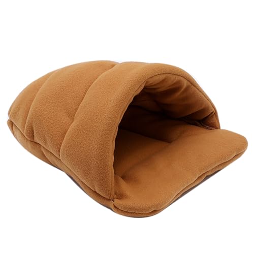 fxwtich Hundezubehör, dickes Fleece, warmes Hundezelt, Höhle, Bett, Hausschuhform, Haustier-Schlafkissen von fxwtich