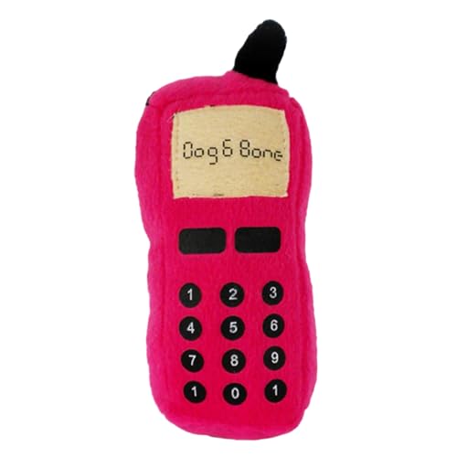 fxwtich Hundezubehör, lustige Handy-Form, Plüsch, Spieltraining, quietschendes Spielzeug fxwtich Hundezubehör, lustige Handy-Form, Plüsch, Spieltraining, quietschendes Spielzeug von fxwtich